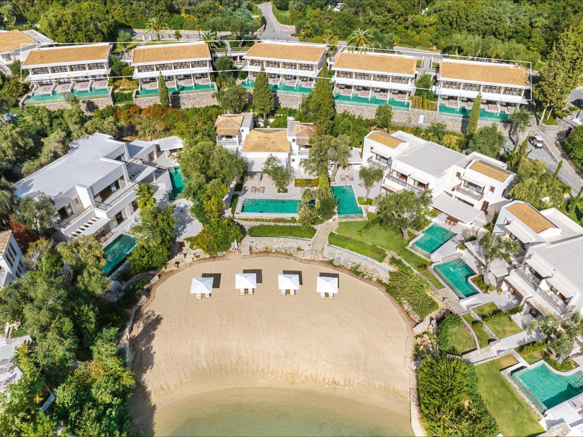Corfu Imperial, Grecotel Beach Luxe Resort Limni  Kültér fotó